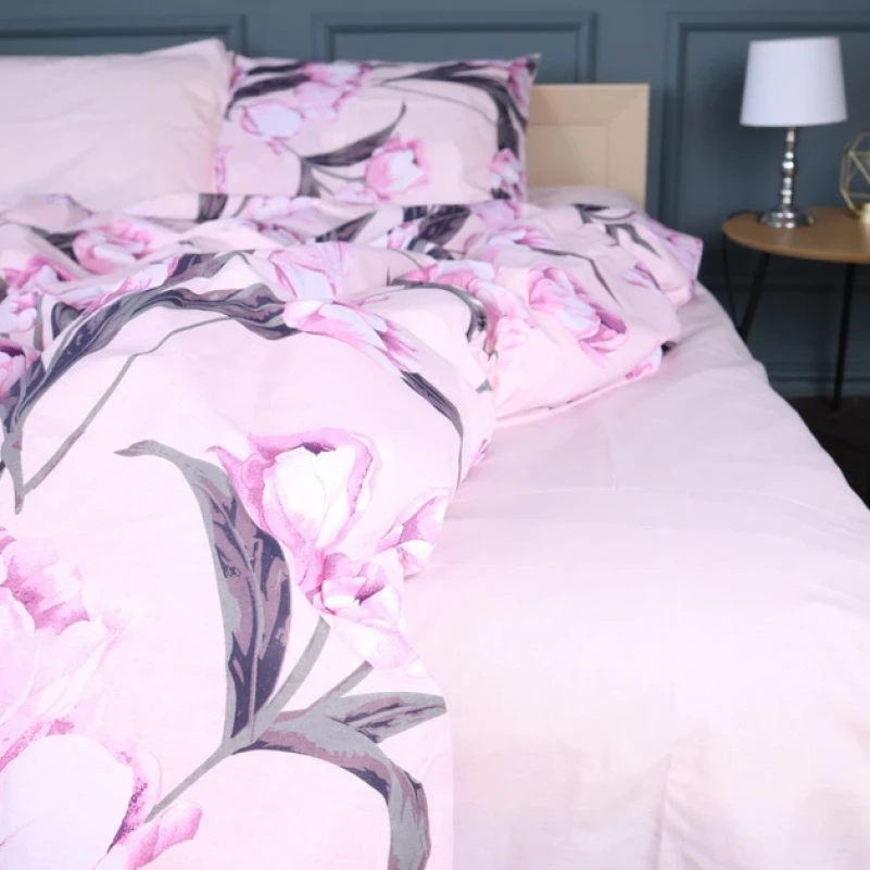 Комплект постельного белья 17-0744 Pink Tulips - 2