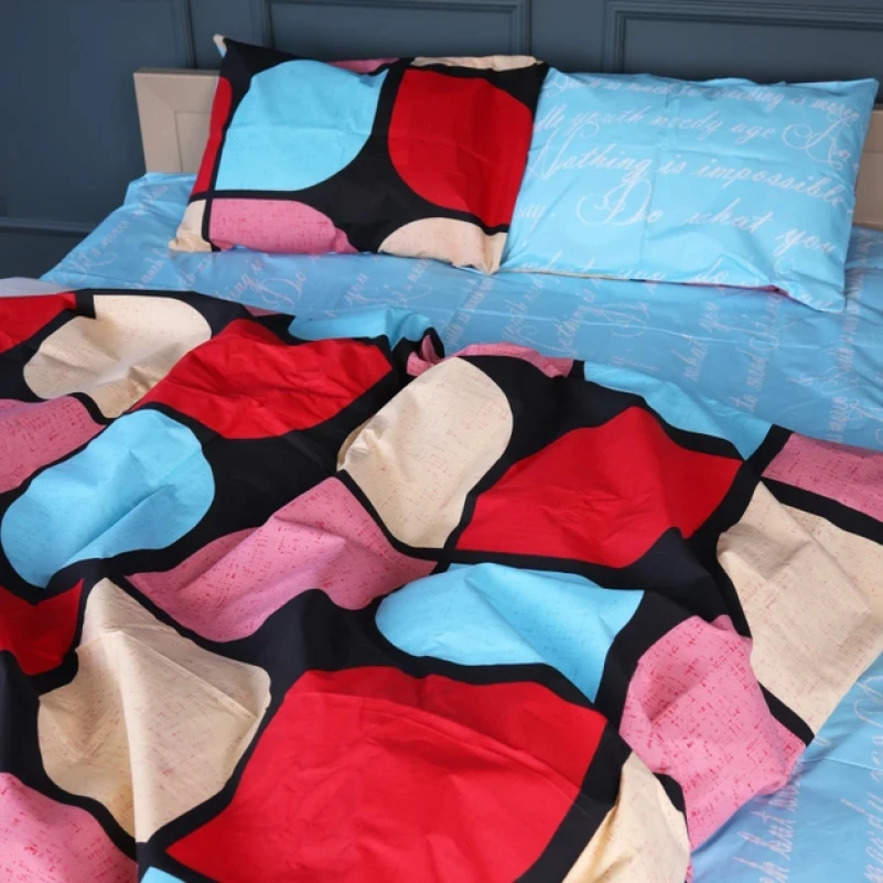 Комплект постельного белья Бязь 17-0747 Turquoise Details