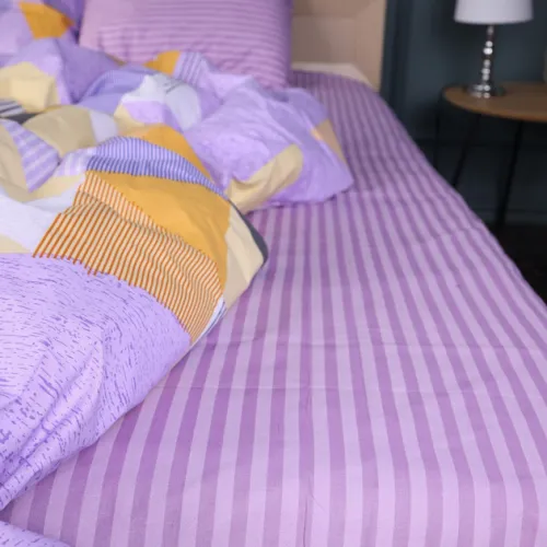 Простынь Ranforce Elite 17-0764 Violet triangles