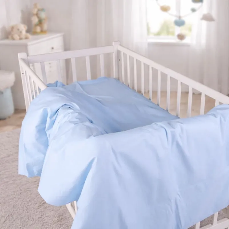 Комплект постельного белья Сатин LITTLE KIDS Satin Light Pro 10-019 Gray-blue - 8