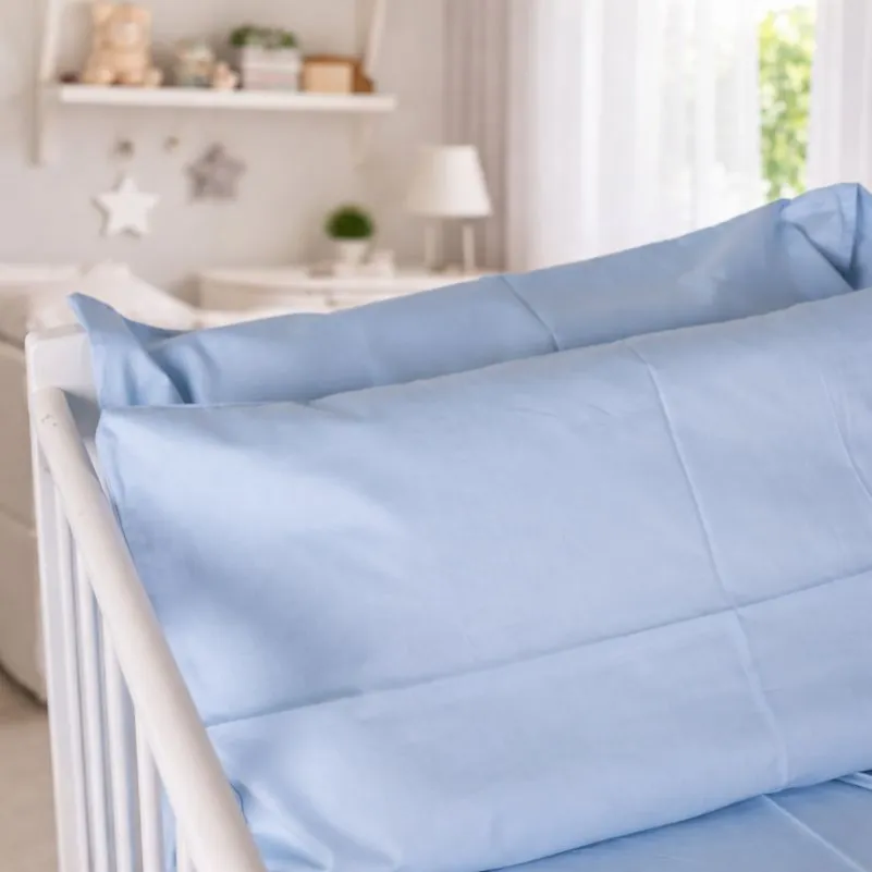 Комплект постельного белья Сатин LITTLE KIDS Satin Light Pro 10-019 Gray-blue - 6