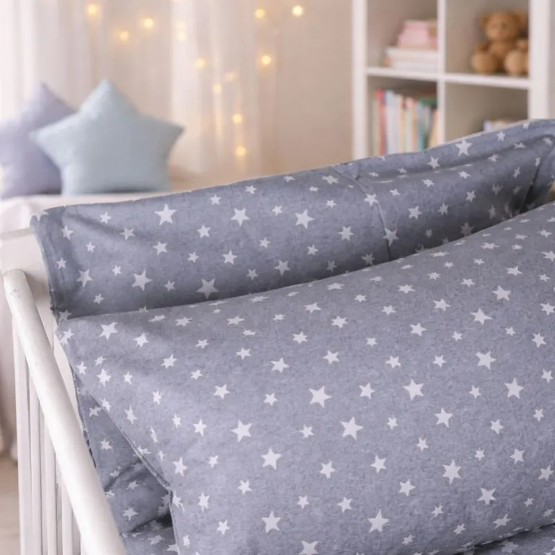 Комплект постельного белья LITTLE KIDS Фланель 012 Grey Stars - 6