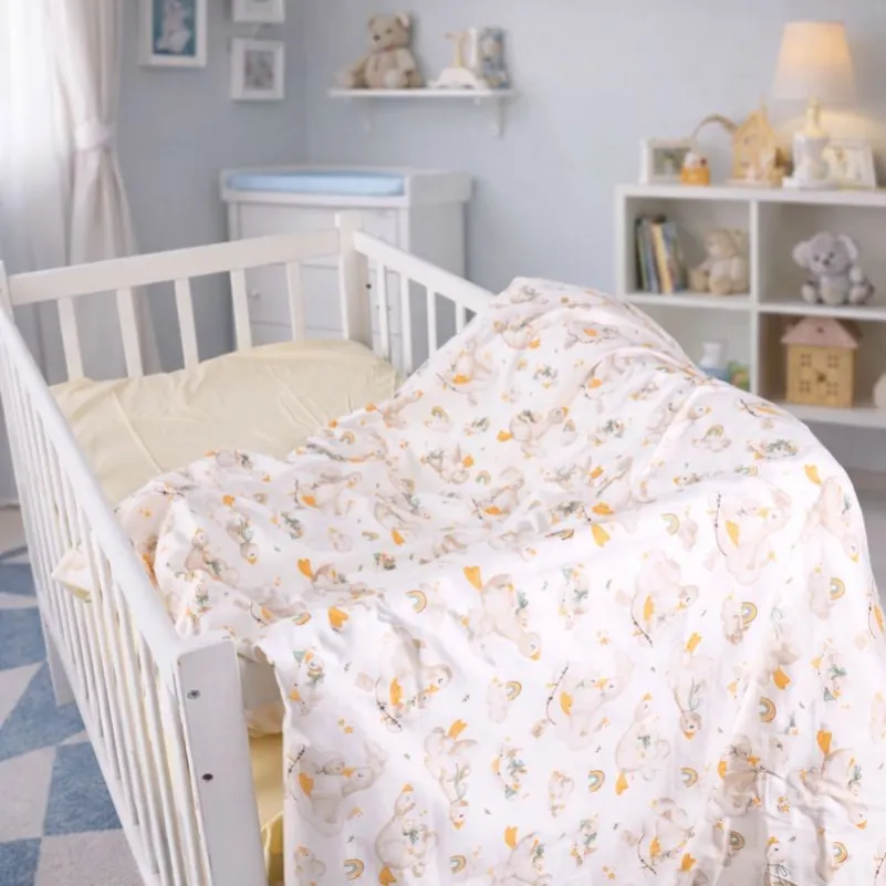 Комплект постельного белья Сатин LITTLE KIDS Kids Time 22-1419 Sleepy ducklings - 9