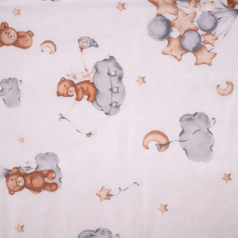 Комплект постельного белья LITTLE KIDS Фланель 010 Teddy ballons - 10