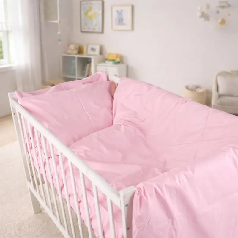 Комплект постельного белья LITTLE KIDS Poplin Line "018 Powdery" - 9