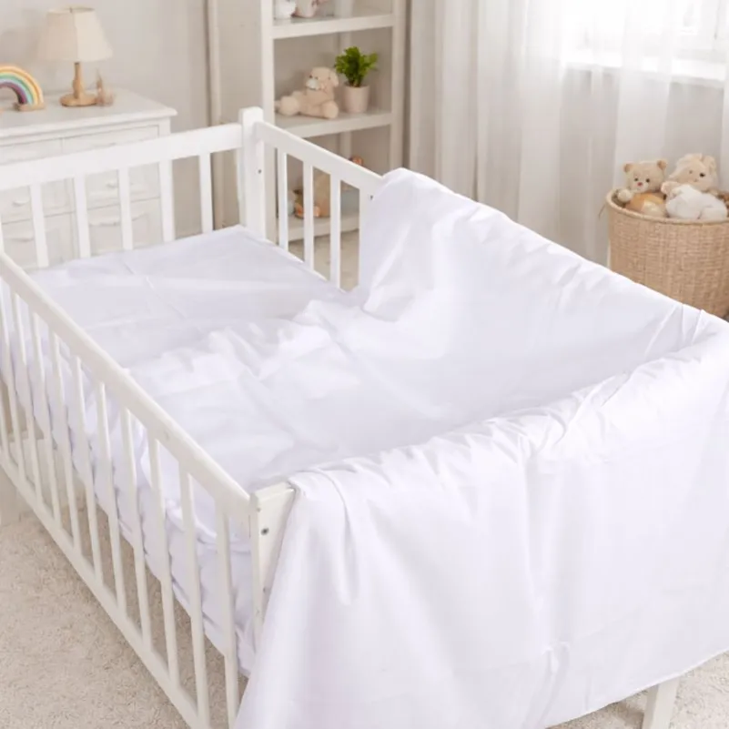 Комплект постельного белья Сатин LITTLE KIDS Satin Light Pro 10-001 Snow White - 10