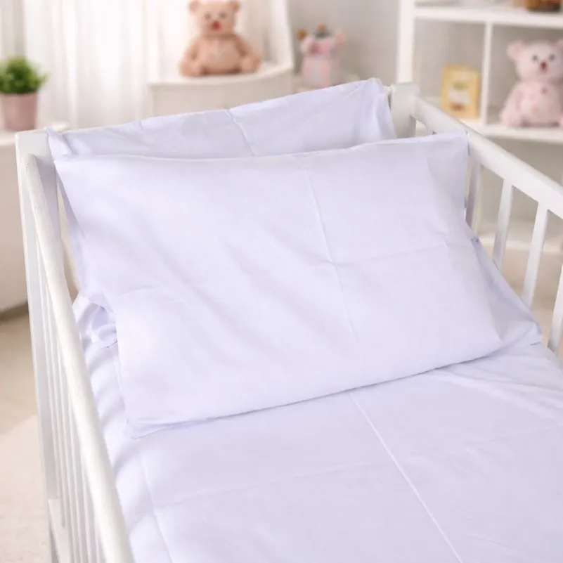 Комплект постельного белья Сатин LITTLE KIDS Satin Light Pro 10-001 Snow White - 5
