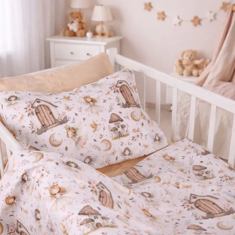 Комплект постельного белья Бязь LITTLE KIDS 17-0926 Fairy Home - 5