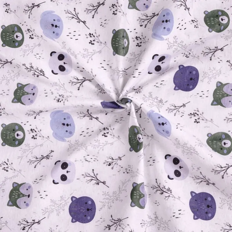 Комплект постельного белья Ranforce Elite LITTLE KIDS 17-0933 Panda Friends - 10