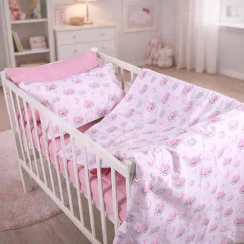 Комплект постельного белья Ranforce Elite LITTLE KIDS 17-0919 Pink Moon