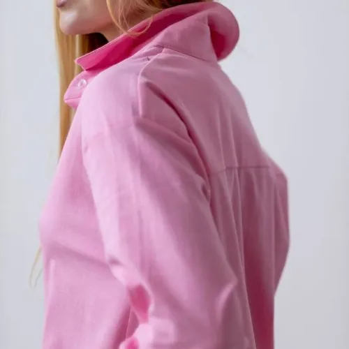 Жіночий домашній костюм Льон "Alessia" pink - 3