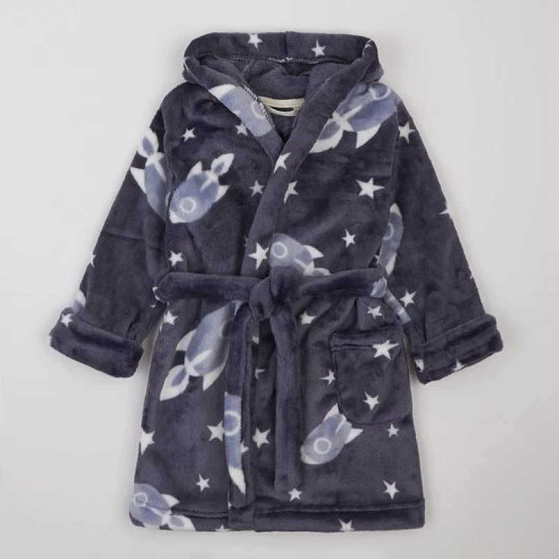  Халат детский утепленный "Cozy Touch" blue