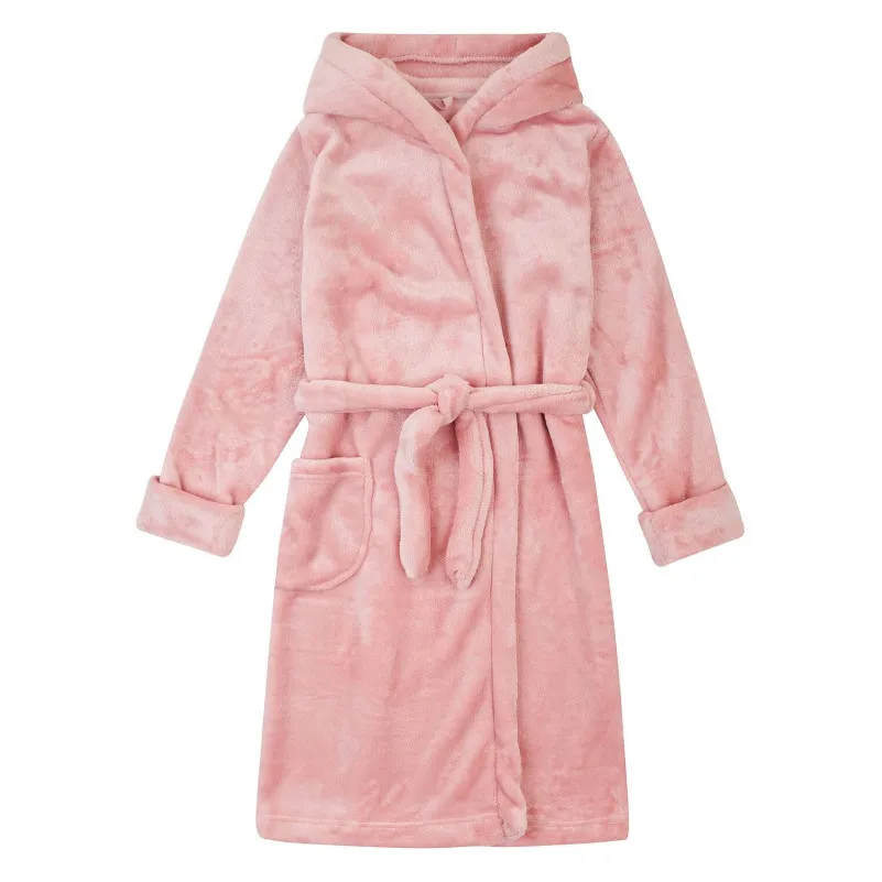  Халат детский утепленный "Cuddle Wrap" pink