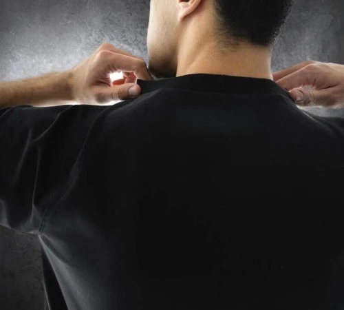 Мужской домашний костюм (футболка+штаны) "Matteo" black - 2