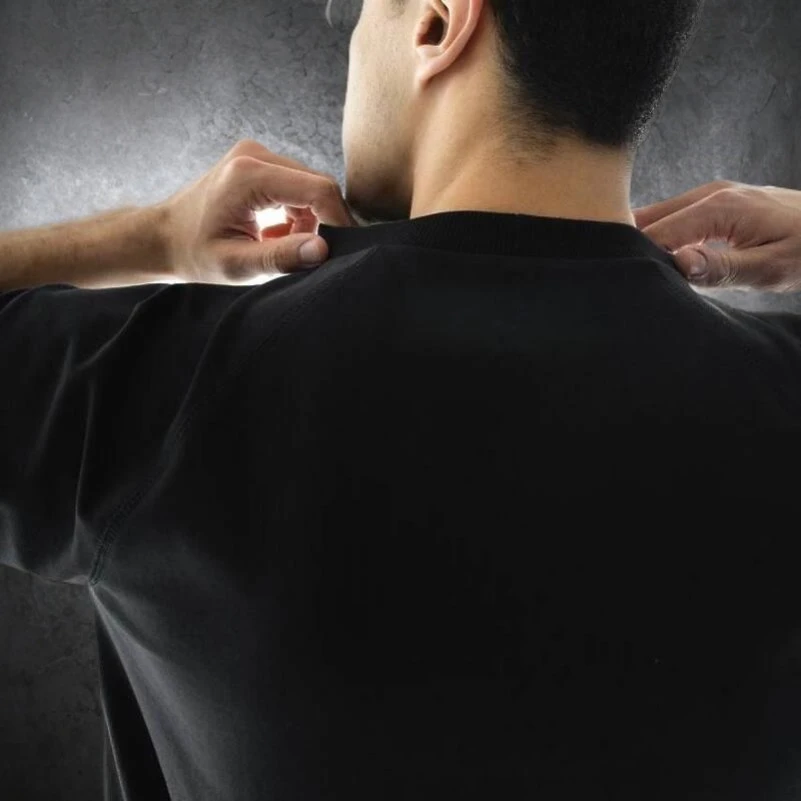 Мужской домашний костюм (футболка+штаны) "Matteo" black - 1