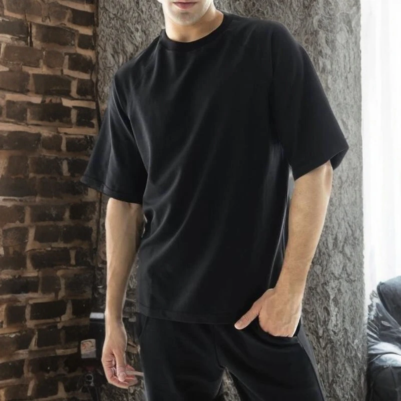 Мужской домашний костюм (футболка+штаны) "Matteo" black