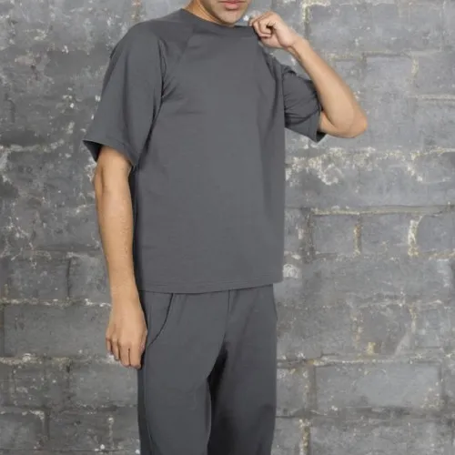 Чоловічий домашній костюм (футболка+штани) "Matteo" gray