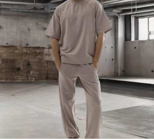 Мужской домашний костюм (футболка+штаны) "Matteo" mokko - 2