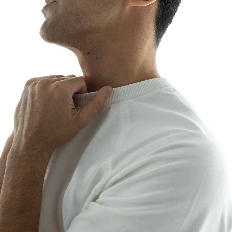 Мужской домашний костюм (футболка+штаны) "Matteo" white - 3