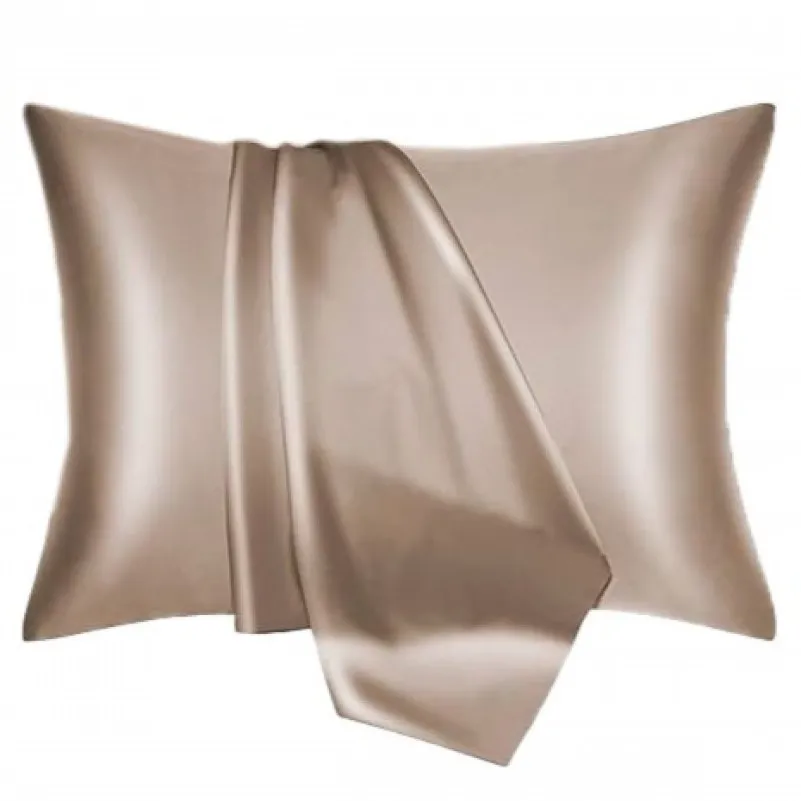 Наволочка Шелк М 40-04 Pearl Silk gray-beige