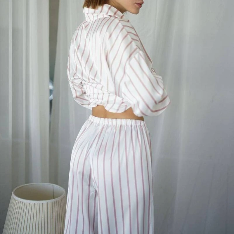 Пижама женская сатиновая "Satin Luxe" - 2