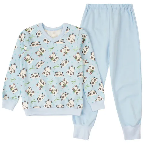 Піжама дитяча утеплена (світшот + штани) "Slumber" panda