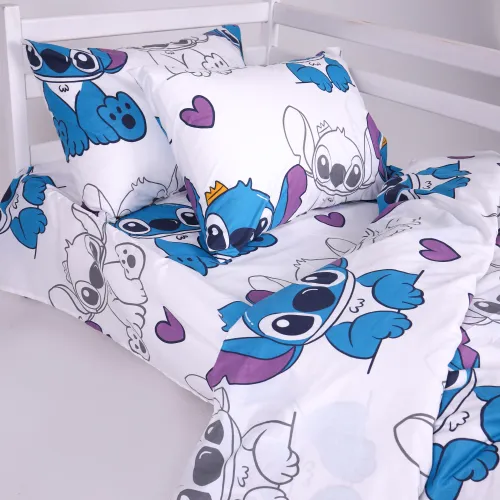 Наволочка Бязь Kids Time 17-0910 Stitch Vibes Violet