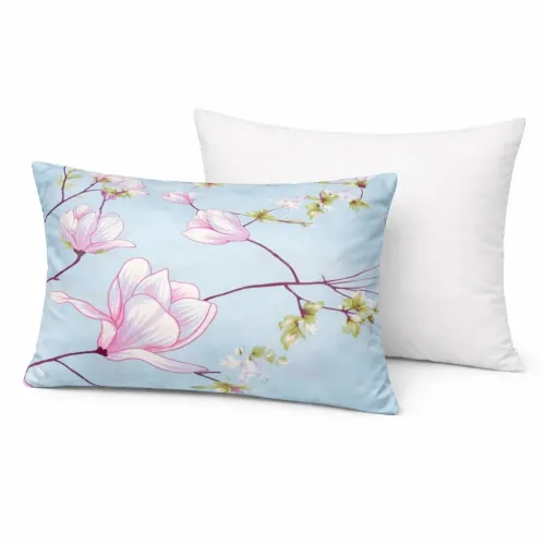 Подушка антиалергенна №3844 Print Line (Eco-Silk) (100% поліестер) 15-0618 Ravenn (cередня)