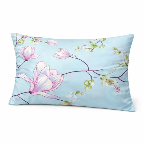 Подушка антиалергенна №3844 Print Line (Eco-Silk) (100% поліестер) 15-0618 Ravenn (cередня) - 2