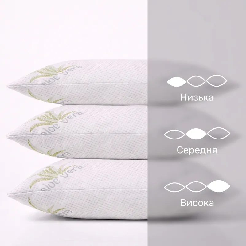 Подушка антиаллергенная №715-1 "Dorotea" EcoSilk (мягкая) - 3