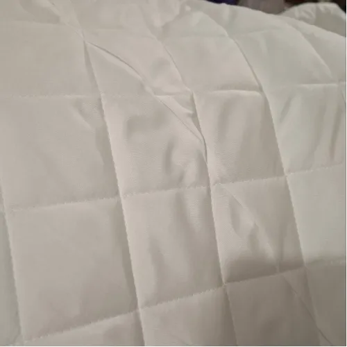Наматрацник №1715 Eco Light White (Wool ) звичайний, на гумці по кутам УЦІНКА - 2