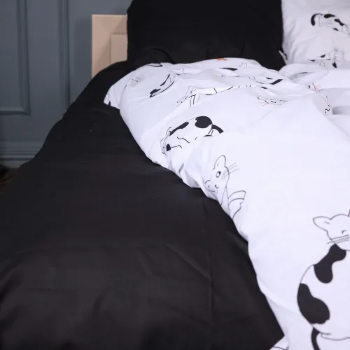 Простынь Ranforce Elite 17-0936 Line Art Cats