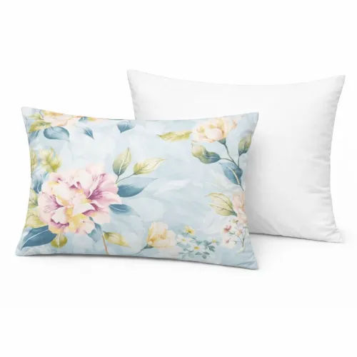 Подушка антиалергенна №3845 Print Line (Eco-Silk) (100% поліестер) 15-0617 Livorno (cередня)