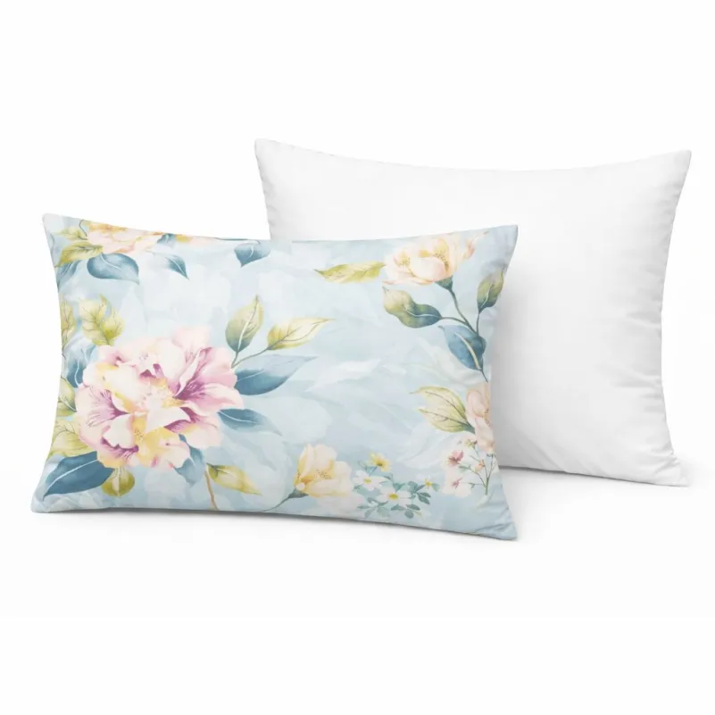 Подушка антиалергенна №3845 Print Line (Eco-Silk) (100% поліестер) 15-0617 Livorno (cередня)