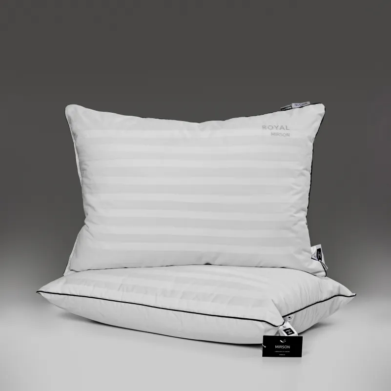 Подушка антиаллергенная №1278-1 "Royal Pearl" Hand Made Eucalyptus сатин-жаккард (мягкая) Фото - 6