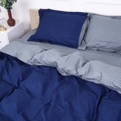 Підковдра (САТИН) Satin Stripe 30-0020 + 30-0011 Sumburey УЦІНКА