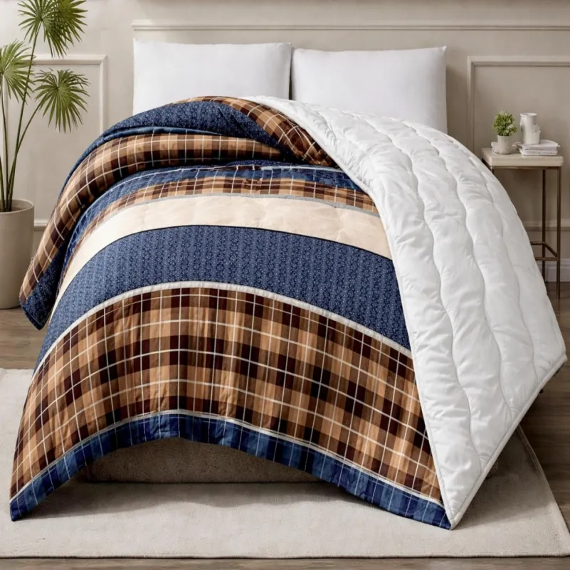 Одеяло антиаллергенное Зима №2892 Print Line 15-0133 Cornet EcoSilk