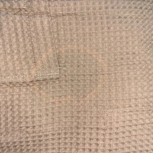 Халат №302 Waffle robe Beige - 2