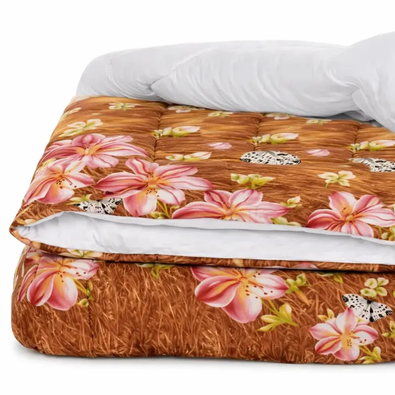 Одеяло антиаллергенное Зима №2893 Print Line 15-0169 Vaduz EcoSilk - 1