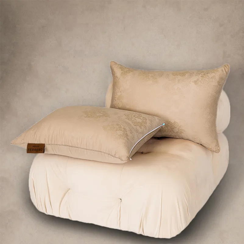 Подушка антиалергенная 15-36-2 Ferrero EcoSilk Gold (упругая) - 10