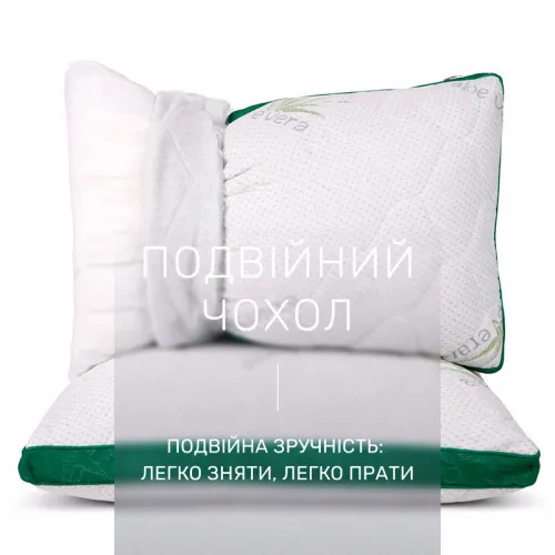 Подушка антиаллергенная №932-1 "Alberto Premium" з Евкаліптом (средняя) - 4