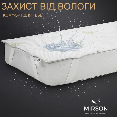 Наматрацник №1003 Alberto Eco Aloe Vera (водонепроникний на гумці по кутах)УЦІНКА