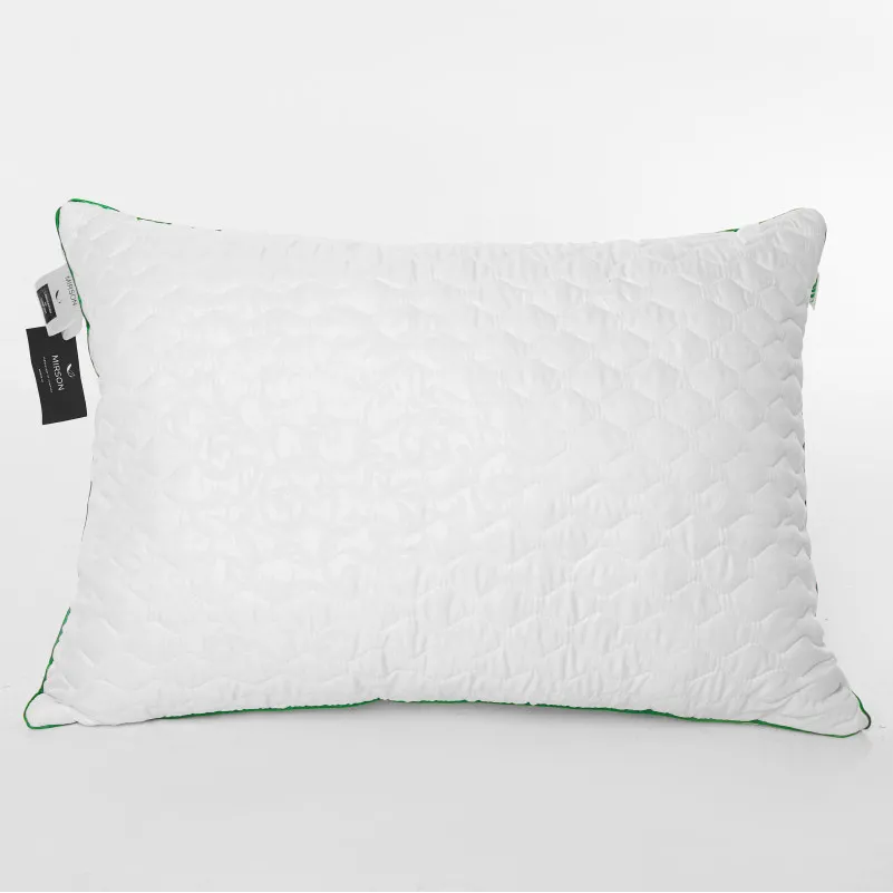 Подушка Eco Line Aloe Vera №615-4 Eucalyptus микросатин (средняя)