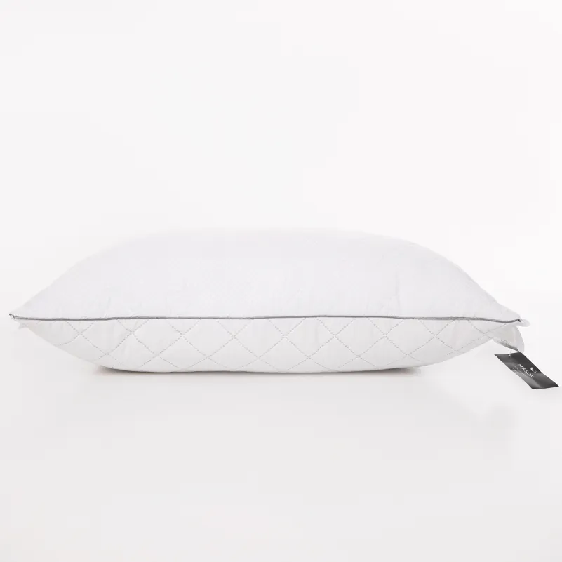 Подушка №616-6 "Eco Silver" Eucalyptus микросатин (средняя) - 4