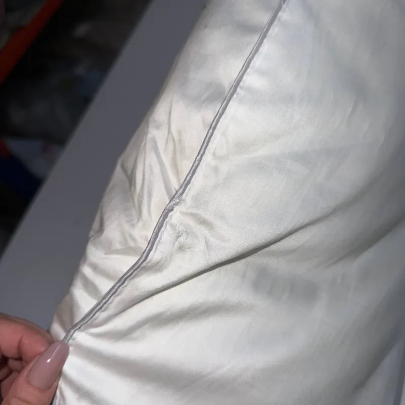 Подушка шовкова Premium silk №1502 white New УЦІНКА - 1
