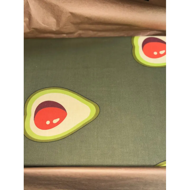 Комплект 110*140 дитячий Ranforce Elite 17-0435 Avocado УЦІНКА  - 2