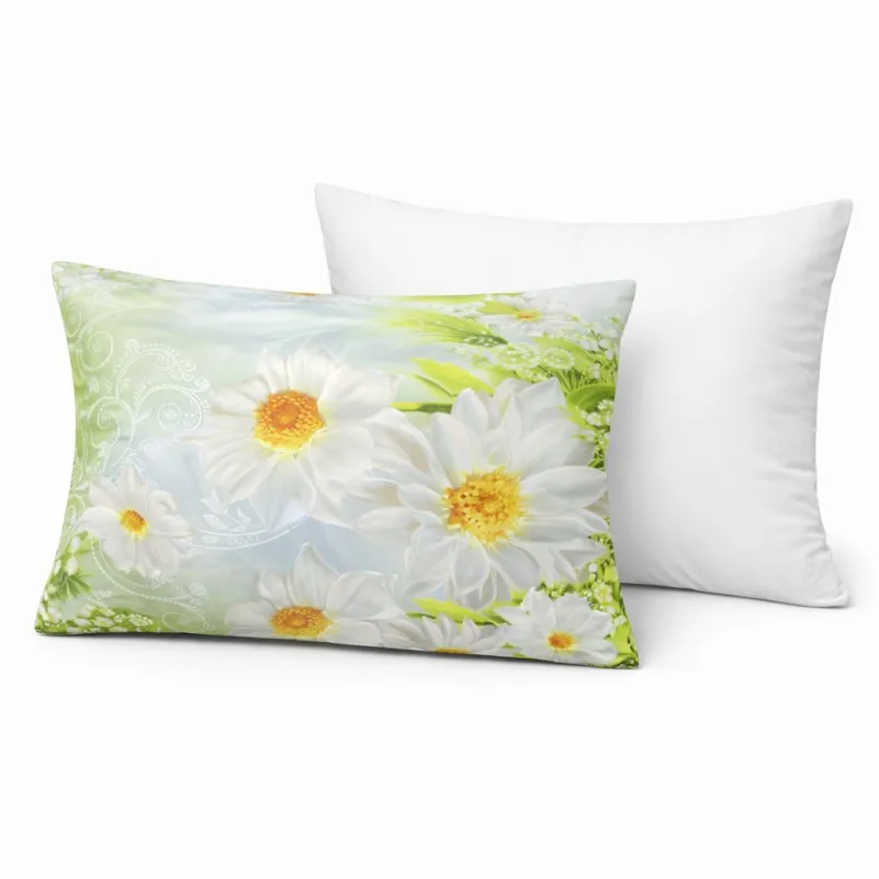 Подушка антиалергенная №3830 Print Line (Eco-Silk)  15-0001 Manila (cередня)