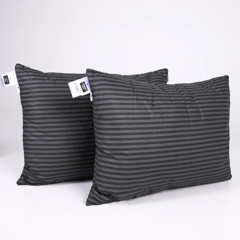 Набор подушек №0117-6 Сolor Fun Line 17-0611 Stripe Black Silk (средние)