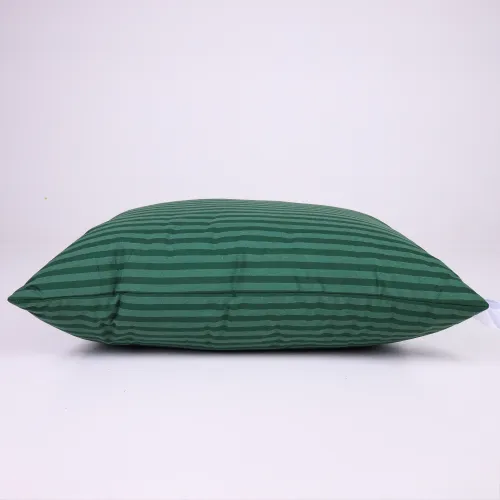  Набор подушек №0106-3 Сolor Fun Line 17-0612 Stripe Emerald Вовна (средние) - 4