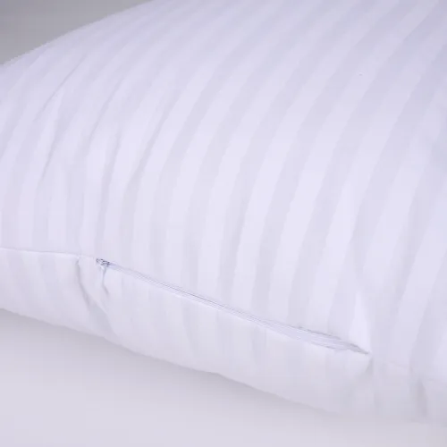  Набор подушек №0124-1 Сolor Fun Line 17-0605 Stripe White Вовна (средние) - 5